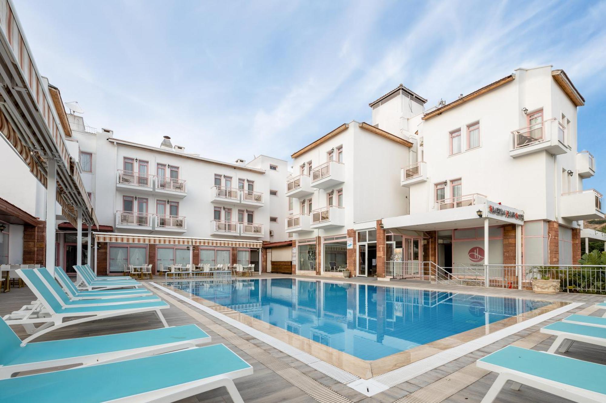 Hanedan Beach Hotel Foça Eksteriør bilde