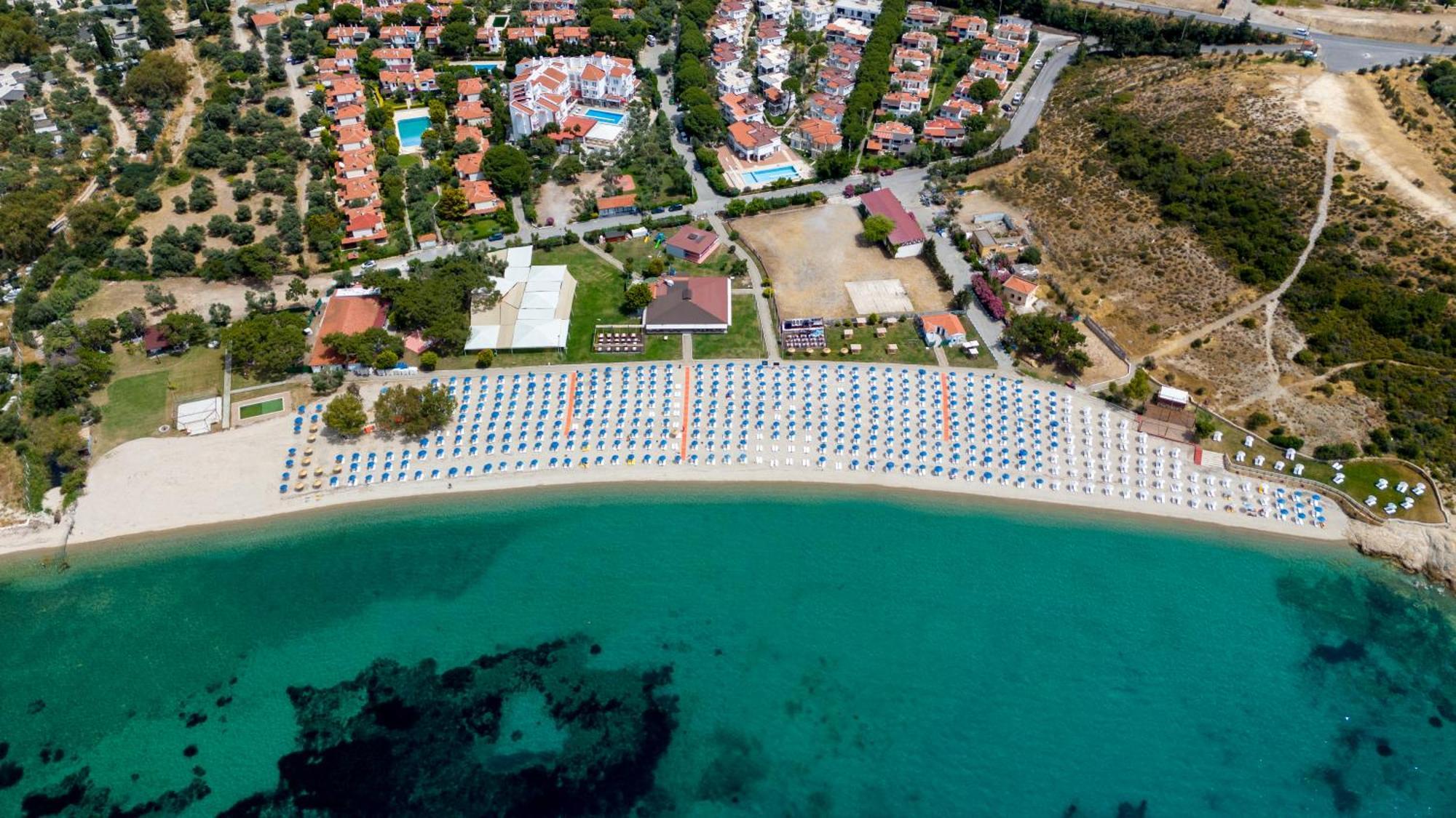 Hanedan Beach Hotel Foça Eksteriør bilde