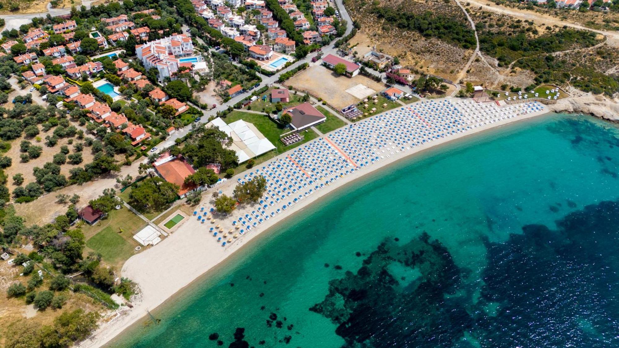 Hanedan Beach Hotel Foça Eksteriør bilde